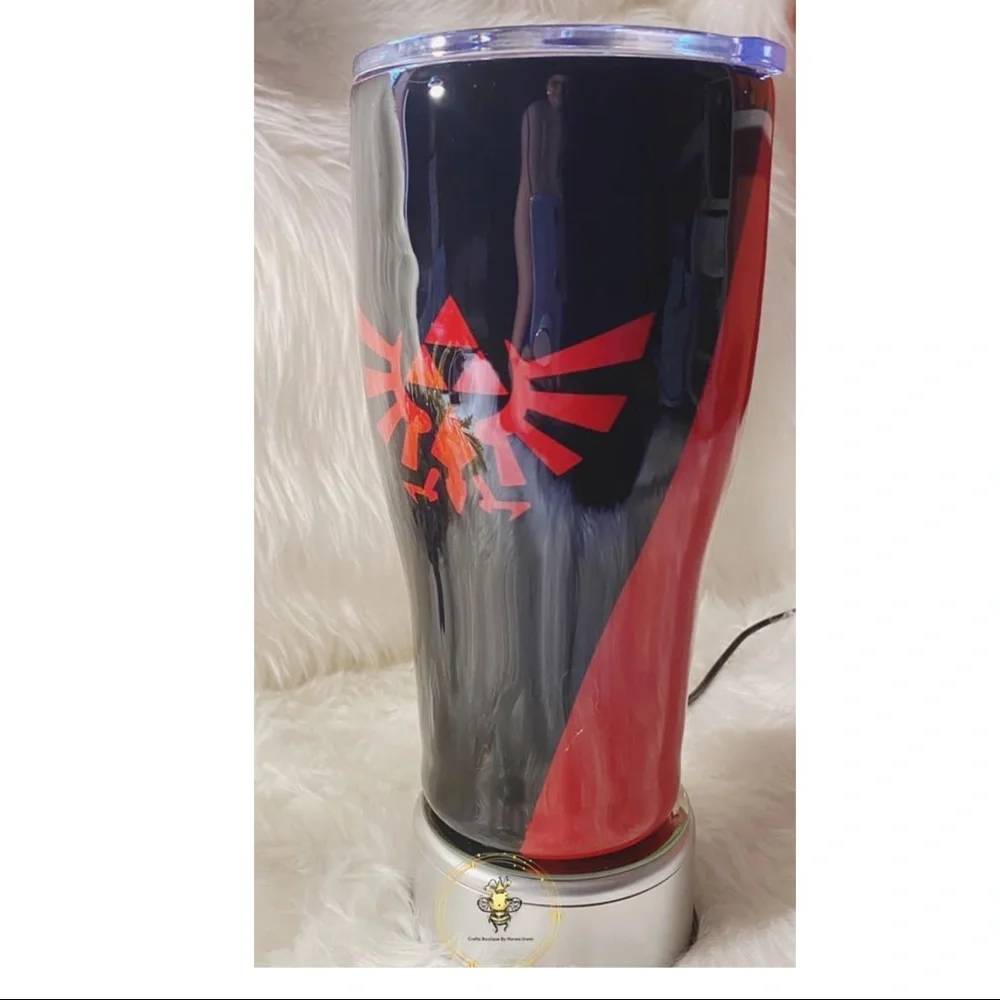 Zelda  Game Inspired  Stainless Steel Double Wall 30oz custom tumbler - Picture 3 of 10